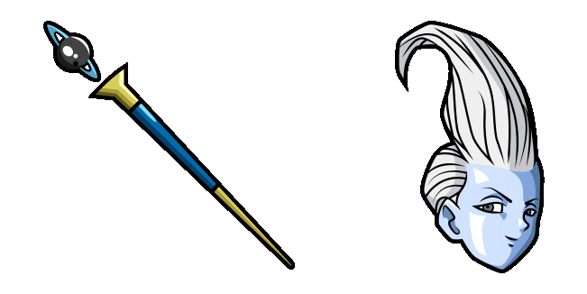 Dragon Ball Whis & Angel Attendant Staff Animated Cursor