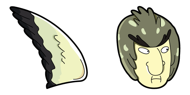Rick and Morty Birdperson Cursor