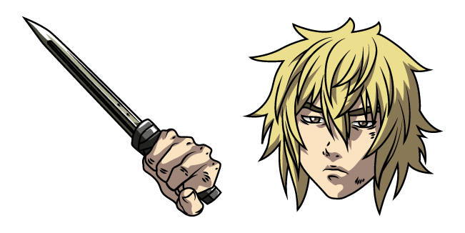 Vinland Saga Thorfinn Thorsson & Knife Cursor