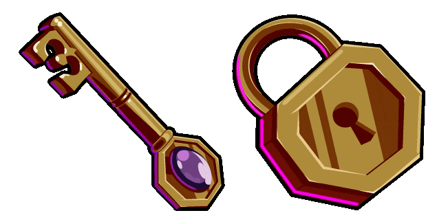 Medieval Key & Lock Animated Cursor