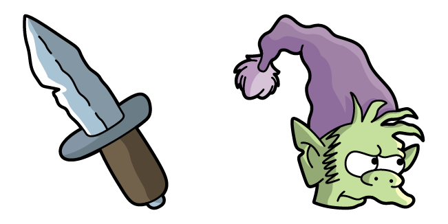 Disenchantment Elfo & Dagger Cursor
