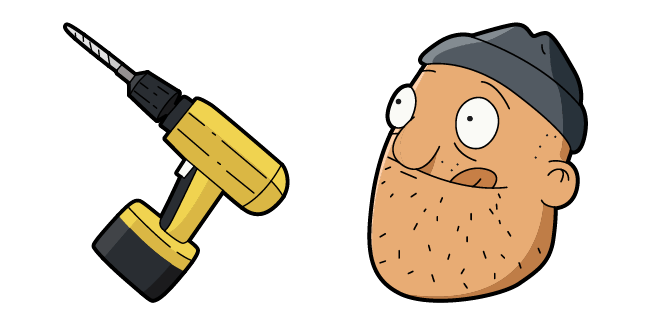 Bob's Burgers Teddy Belcher & Drill Cursor