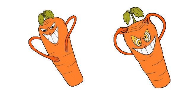 Cuphead Chauncey Chantenay Animated Cursor