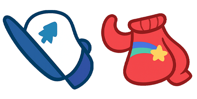 Gravity Falls Deeper Hat & Mabel Sweater Cursor