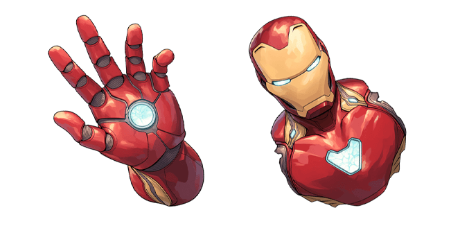 Marvel Iron Man Glove & Mask Cursor