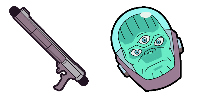 Invincible Space Racer & Infinity Gun Animated Cursor