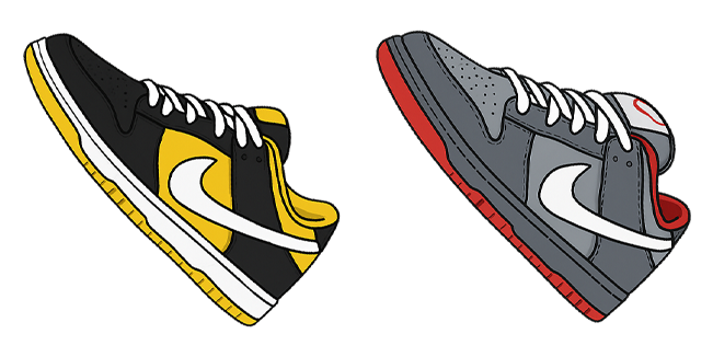 Nike Dunk Low Sneakers Cursor