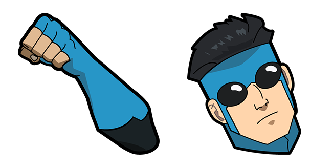 Invincible Mark Blue Suit Cursor