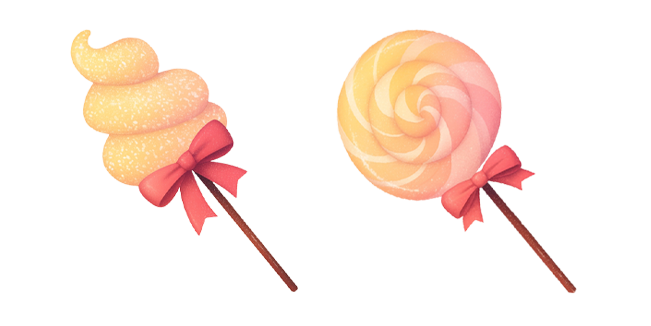 Tasty Lollypop Candy Cursor