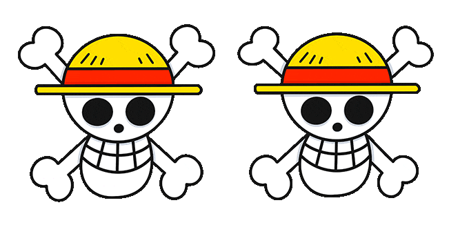 One Piece Jolly Roger Animated Cursor