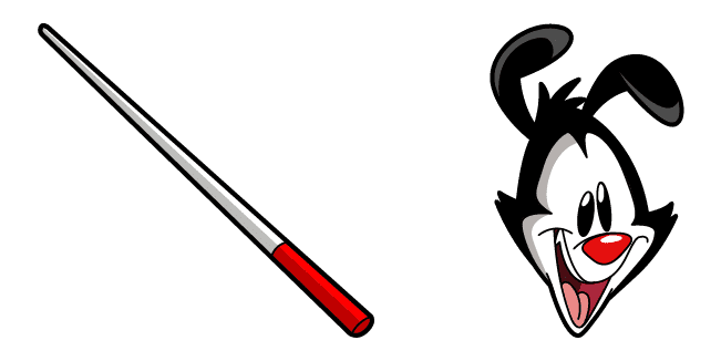Animaniacs Yakko Warner & Teacher Stick Cursor