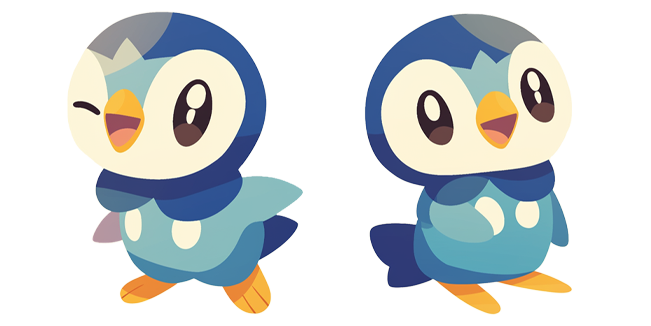 Pokemon Piplup Cursor