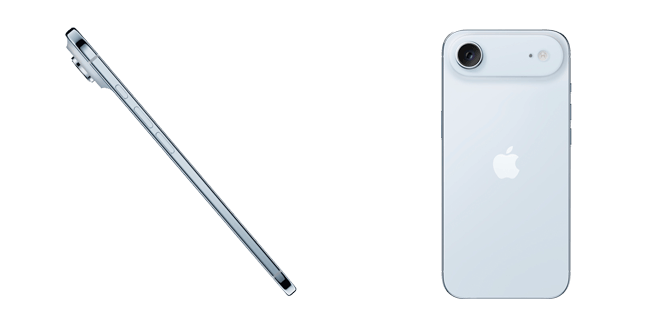 Apple iPhone 17 Air Sky Blue Cursor