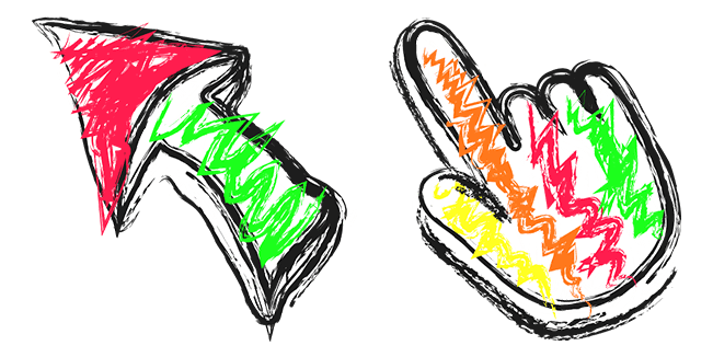 Crayon Texture Cursor