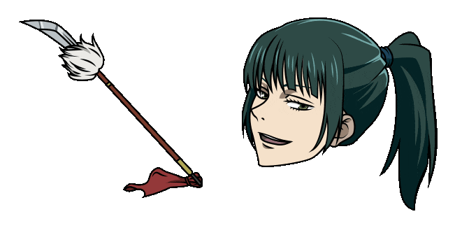 Jujutsu Kaisen Maki Zenin Animated Cursor