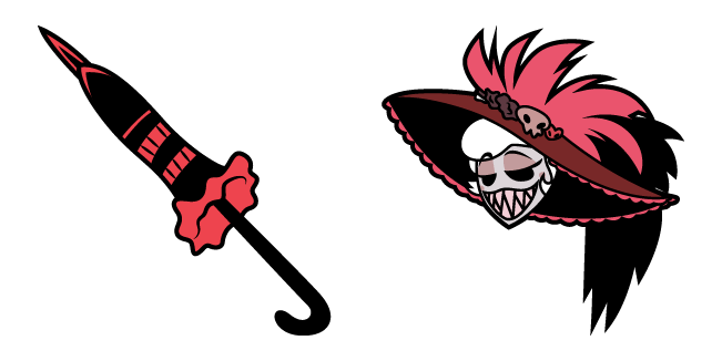 Hazbin Hotel Rosie & Umbrella Cursor