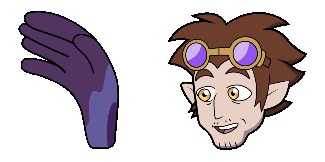 The Owl House Alador Blight Animated Cursor