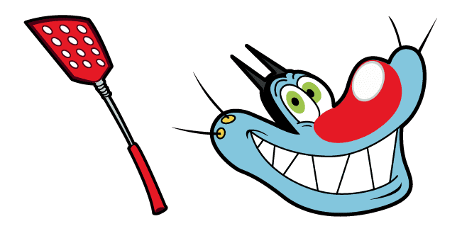 Oggy and the Cockroaches Oggy & Fly Swatter Cursor