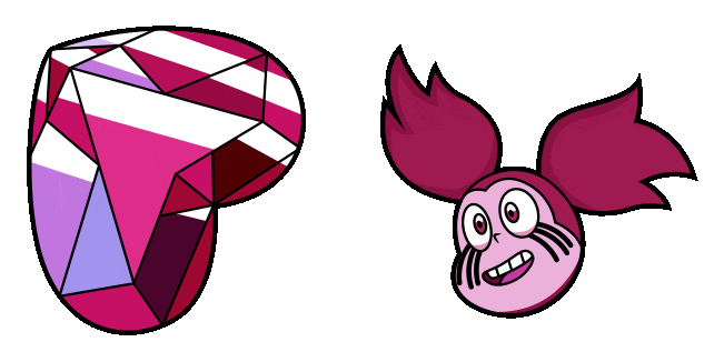 Steven Universe Spinel & Gemstone Animated Cursor