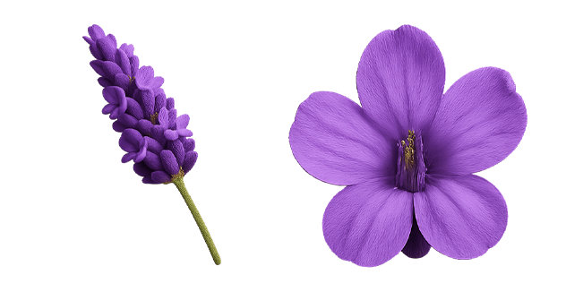 Lavender Flower Cursor