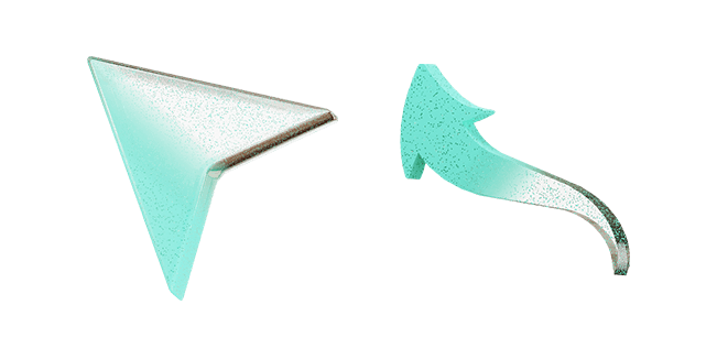 Speckled Arrow & Swirl Arrow 3D Cursor