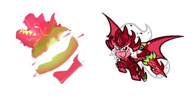 Cookie Run Pitaya Dragon Cookie Animated Cursor