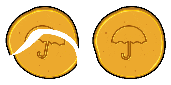 Squid Game Dalgona Candy Animated Cursor