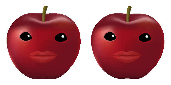 Niche Fruit Apple Animated Cursor
