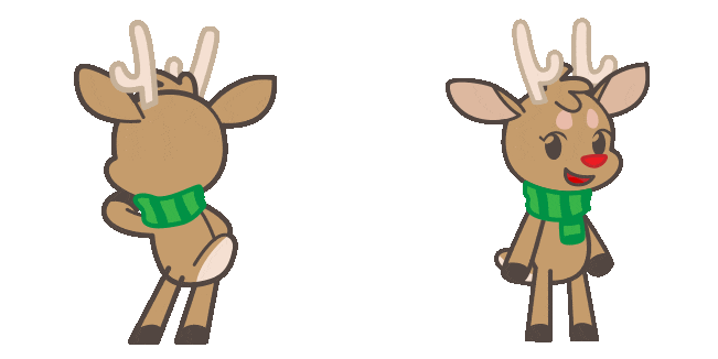 Christmas Reindeer Animated Cursor