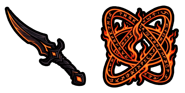 Demonic Blade & Infernal Sigil Cursor
