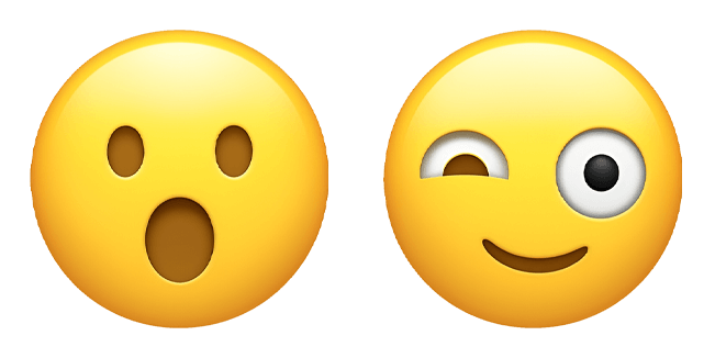 Wow & Wink Emoji Cursor