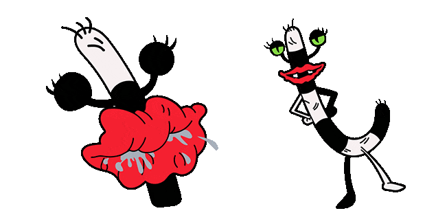Aaahh!!! Real Monsters Oblina Animated Cursor