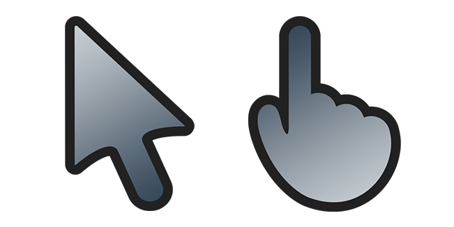 Frozen Fog Gradient Cursor