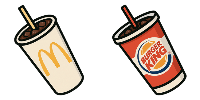 McDonalds & Burger King Cola Cursor