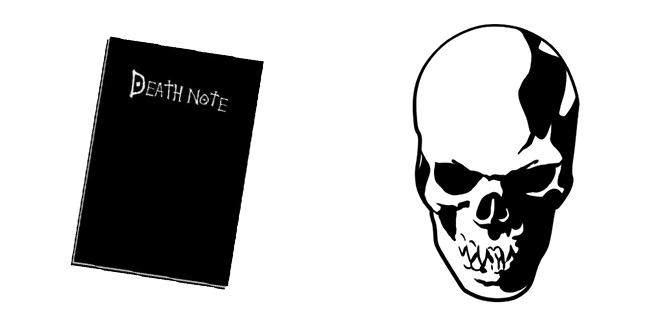 Death Note & Skull Cursor