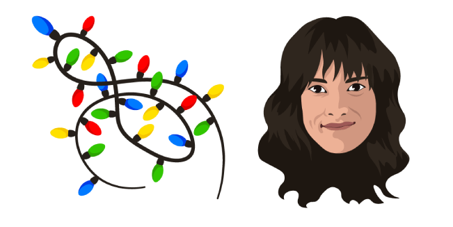 Stranger Things Joyce Byers & Lights Cursor