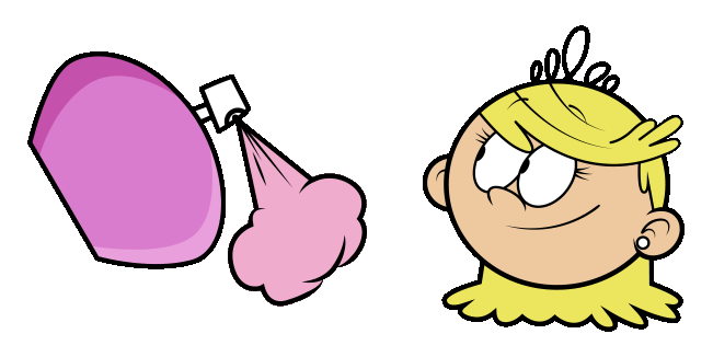 The Loud House Lola & Perfume Animated Cursor