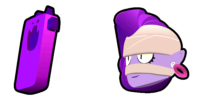 Brawl Stars Emz Animated Cursor