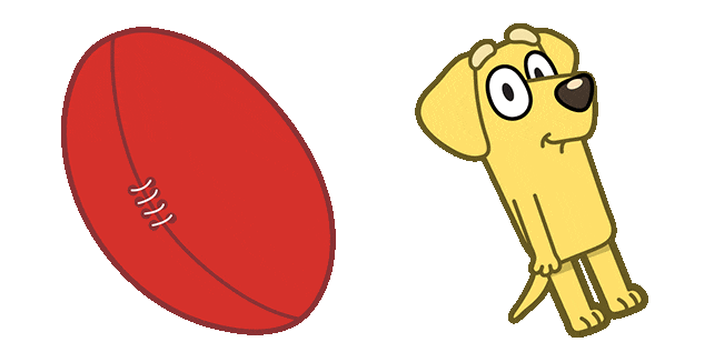 Bluey Lucky & Footy Animated Cursor