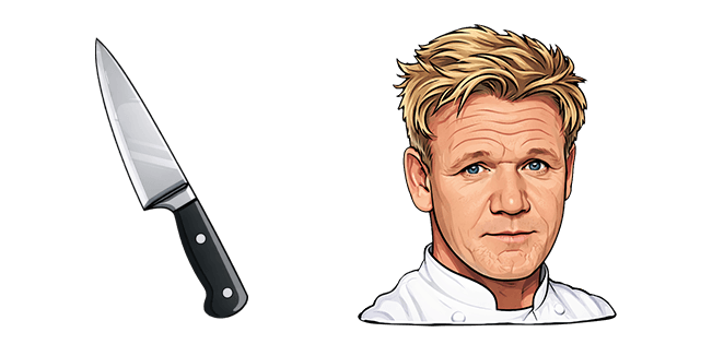 Gordon Ramsay & Knife Cursor