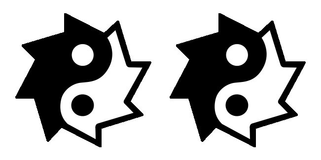 Geometry Dash Yin Yang Ball Animated Cursor