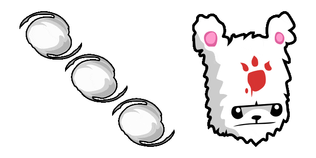 Castle Crashers Bear & Wind Ball Animated Cursor
