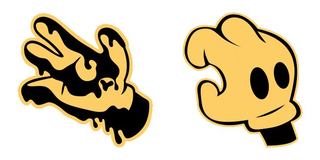 Bendy and the Ink Machine Hand Animated Cursor