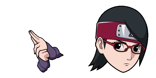 Naruto Sarada Uchiha Animated Cursor
