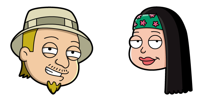 American Dad Jeff Fischer & Hayley Smith Cursor