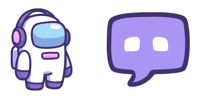 Among Us Cute Twitch Streamer Cursor