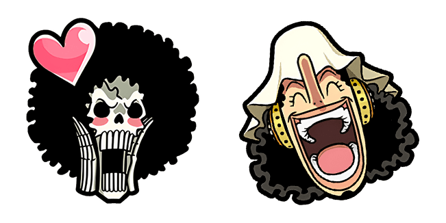 One Piece Brook & Usopp Cursor