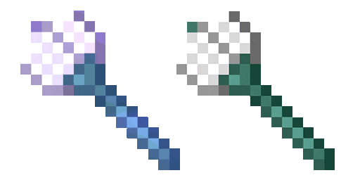 Minecraft Enchanted Trident Animated Cursor