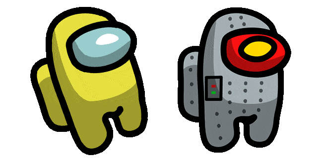 Among Us Robot Skin Animated Cursor