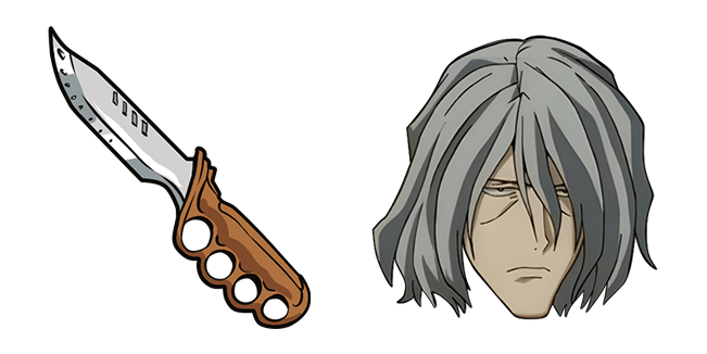 Cowboy Bebop Vicious & Knife Cursor